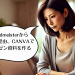 mindmeisterからWord経由、CANVAでプレゼン資料を作る