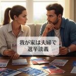 我が家は夫婦で選挙談義