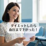 ダイエットしたら血圧まで下がった！