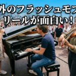 海外のフラッシュモブのリールが面白い!