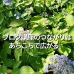 ブログ講座のつながりはあちこちで広がる。