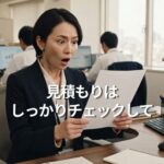 見積もりはしっかりチェックして