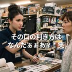 その口の利き方はなんだぁぁあ？！笑