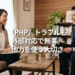 「PHP」トラブルも外部対応で無事。他力を使う大切さ