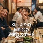 久しぶりの同期会の段取りスタート